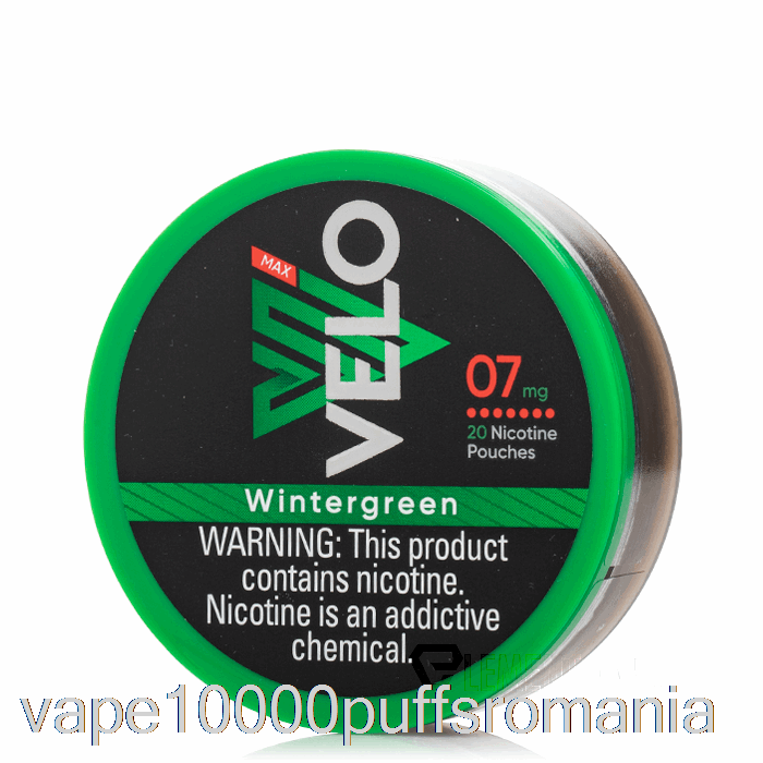 Vape Romania Velo Nicotina Pungi - Wintergreen 7mg
